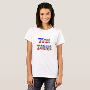 Team Bernie Presidentiële Verkiezingen Steun Shirt