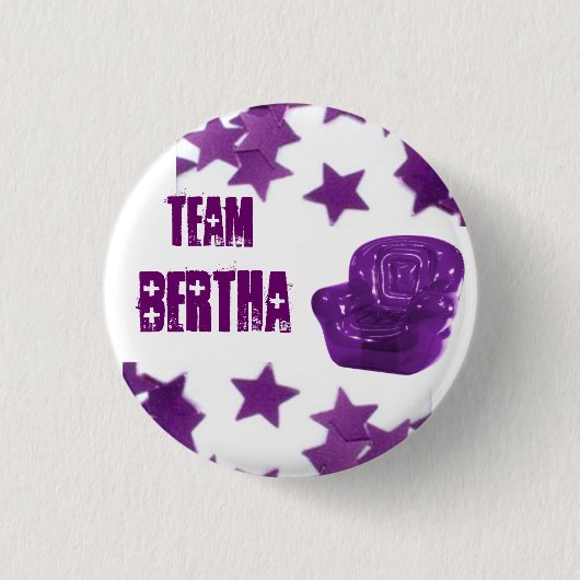 TEAM BERTHA RONDE BUTTON 3,2 CM (Voorkant)