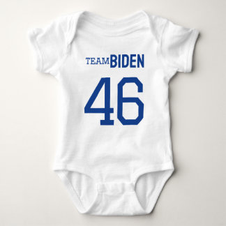 Team Biden 46 Single Sided Jersey Romper