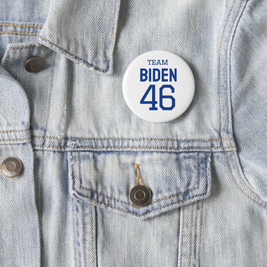 Team Biden Ronde Button 5,7 Cm (In situ)
