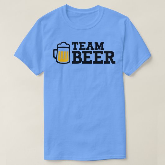 Team bier 3 t-shirt (Design voorkant)