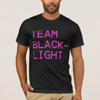 Team Blacklight (Hot Pink Logo) T-shirt