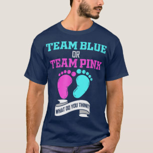 Team Blue of Team Pink Gender onthullen T-shirt