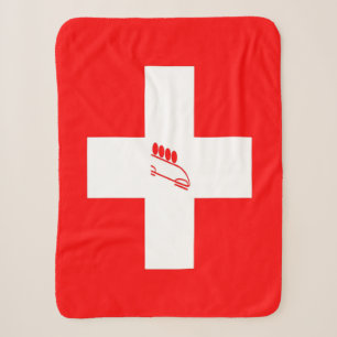 Team Bobslee Zwitserland Sherpa Deken