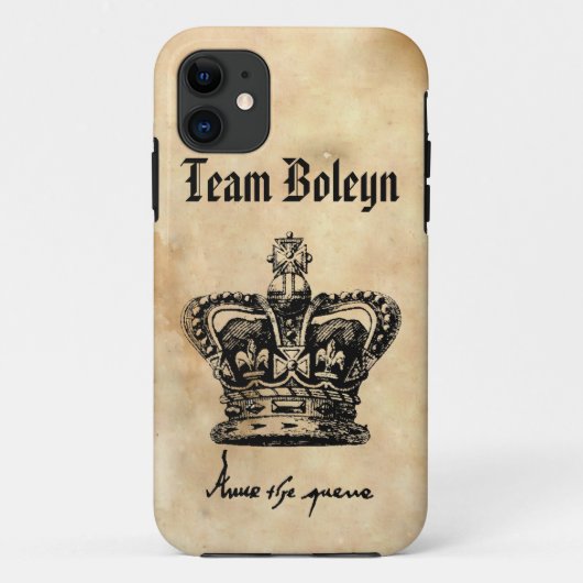 Team Boleyn - Anne's kroon en handtekening Case-Mate iPhone Case (Achterkant)