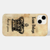 Team Boleyn - Coque de la Couronne et signature d' (Verso (horizontal))