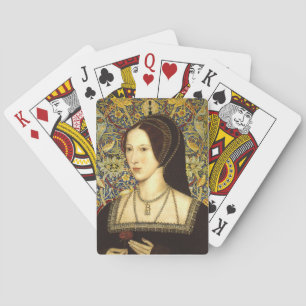 Team Boleyn - Koningin Anne Boleyn van Engeland Pokerkaarten
