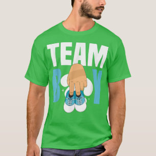 Team Boy Baby onthult zwangerschapsuitkondiging Ge T-shirt