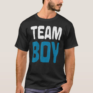 Team Boy Future mama Pap Baby kondiging Geslacht R T-shirt