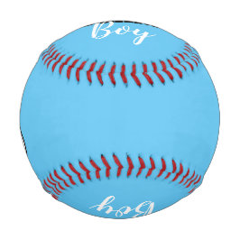 Team Boy Gender onthulling Baseball