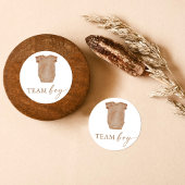 Team Boy Geslacht Onthullen Partij Stemmen Sticker