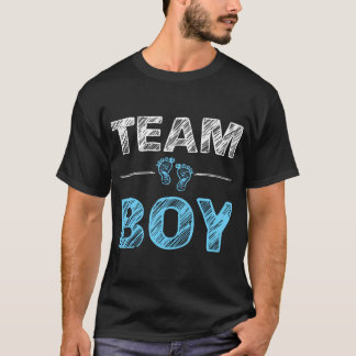 Team Boy Geslachtsonthulling Feestje Binnenkort Te T-shirt