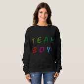 Team Boy Quote Baby Cool Team Boy Trui (Voorkant volledig)