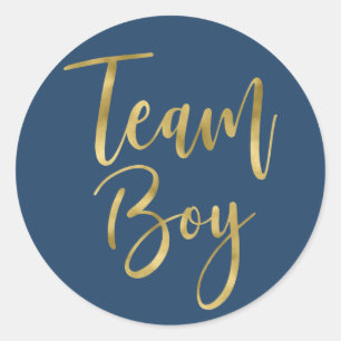 Team Boy Ronde Sticker