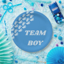 Team Boy Team Girl Voetafdruk Ontwerp voor Geslach