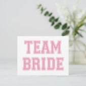 Team Bride Briefkaart (Staand voorkant)