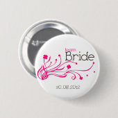 Team Bride Button (Voorkant /achterkant)