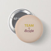 Team Bride button (Voorkant /achterkant)