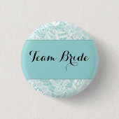 Team Bride Button - Bachelorette/Bridesmaid Button (Voorkant)
