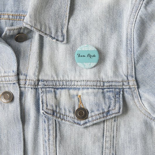 Team Bride Button - Bachelorette/Bridesmaid Button (In situ)