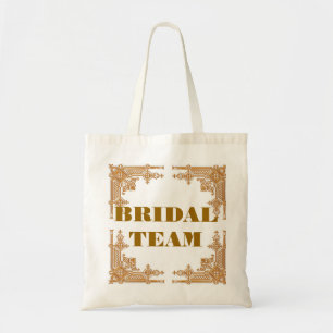 TEAM BRIDE-CANVAS TASSEN