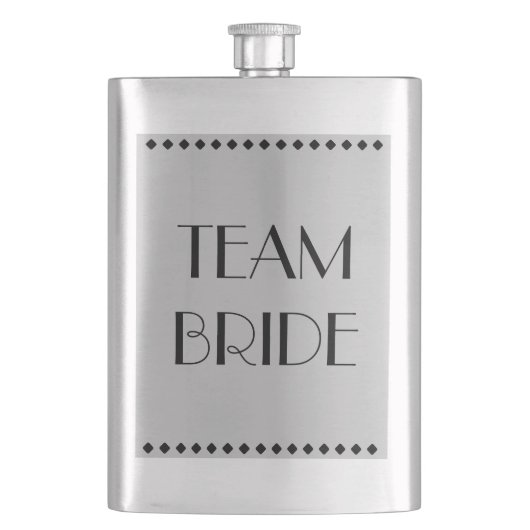 Team Bride Classic Flask Flacon (Voorkant)