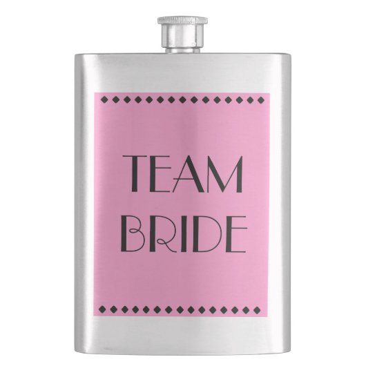 Team Bride Classic Flask Heupfles (Voorkant)