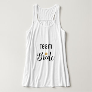 Team Bride Fun Bachelorette Wedding Tanktop
