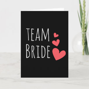 Team Bride Kaart