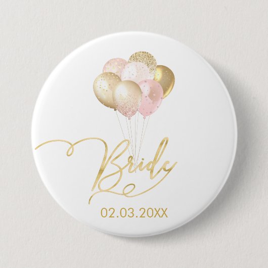 TEAM BRIDE LUFTBALLONS BUTTON (Voorkant)