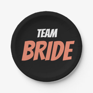 Team Bride Papieren Bordje