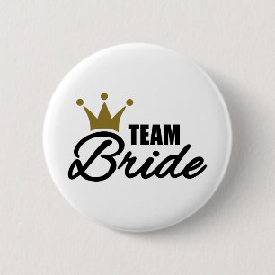 Team Bride Ronde Button 5,7 Cm
