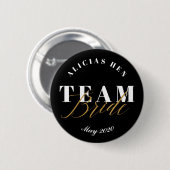 TEAM BRIDE RONDE BUTTON 5,7 CM (Voorkant /achterkant)