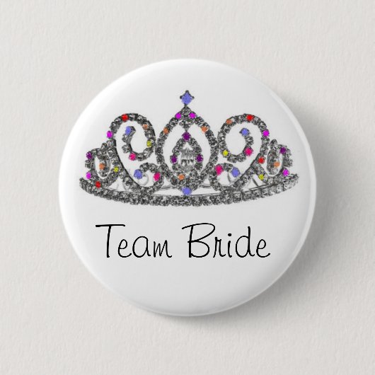 Team Bride Ronde Button 5,7 Cm (Voorkant)