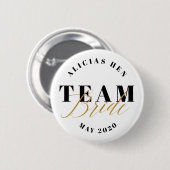 TEAM BRIDE RONDE BUTTON 5,7 CM (Voorkant /achterkant)
