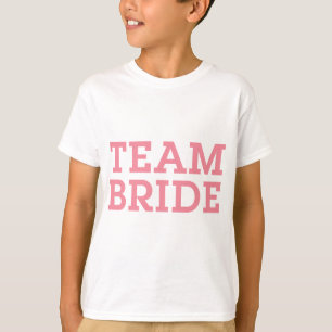 Team Bride Roze T-shirt