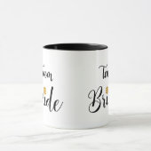 Team Bride Stylish Coffee Mug (Centre)