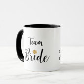 Team Bride Stylish Coffee Mug (Devant gauche)