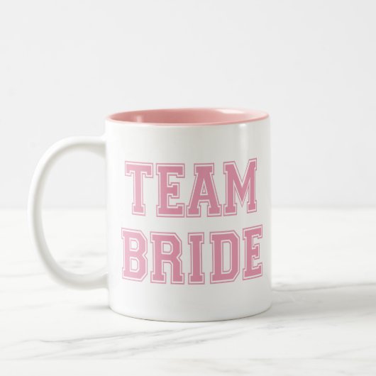 Team Bride Tweekleurige Koffiemok (Links)