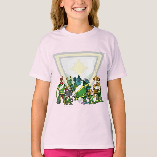 Team Brightvale Groep T-shirt (Voorkant)