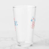 Team Bruid Bachelorette Feest Persoonlijk Glas (Rechts)