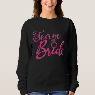 Team Bruid Bachelorette Feest Roze Trouw Groep M Trui