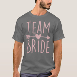 Team Bruid Bachelorette Party T-shirts Bruiloft