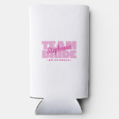 Team bruid bruidsmeisje naam bruiloft partij schat (Achterkant)