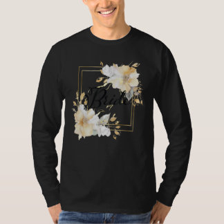 Team Bruid Bruidsmeisje Trouwen Bruidsfeest Bloem T-shirt