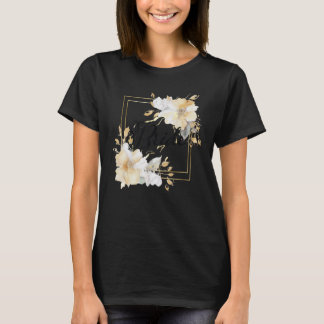Team Bruid Bruidsmeisje Trouwen Bruiloft Bloem T-shirt