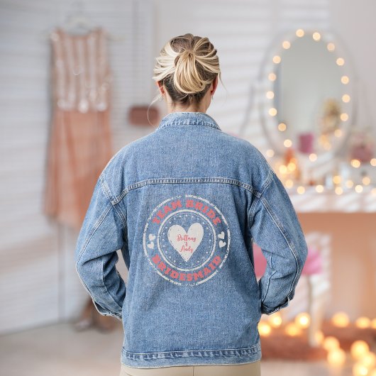Team Bruid Denim Jas Jacket