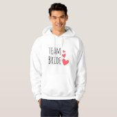 Team Bruid Hoodie (Voorkant volledig)