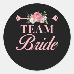 Team Bruid Ronde Sticker