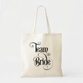 Team Bruid Tote Bag (Voorkant)